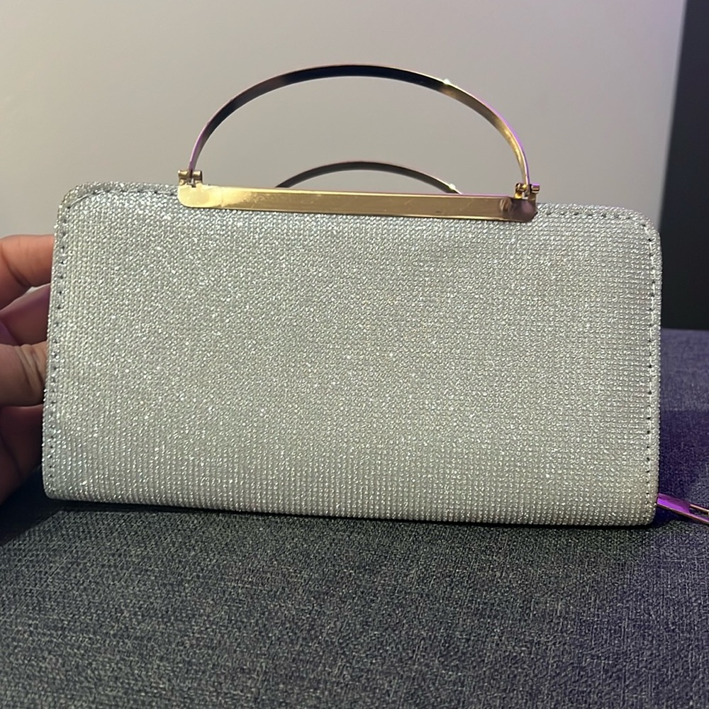 Glitter clutch